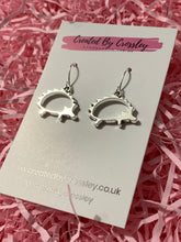 Load image into Gallery viewer, Hedgehog Charm Earrings
