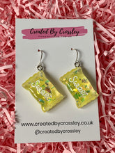 Load image into Gallery viewer, Yellow Sweets Charm Earrings
