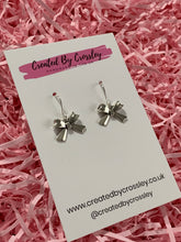 Load image into Gallery viewer, Bow Charm Earrings
