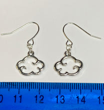 Load image into Gallery viewer, Cloud Outline Charm Earrings
