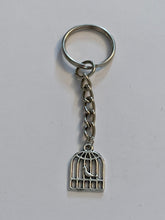 Load image into Gallery viewer, Birdcage Charm Keyring
