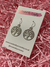 Load image into Gallery viewer, Tree Charm Earrings
