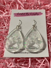 Load image into Gallery viewer, Paw Print Resin Earrings
