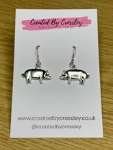 Load image into Gallery viewer, Pig Charm Earrings
