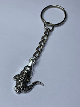 Load image into Gallery viewer, Crocodile Charm Keyring
