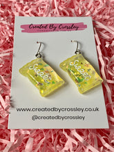 Load image into Gallery viewer, Yellow Sweets Charm Earrings
