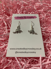 Load image into Gallery viewer, Stegosaurus Dinosaur Charm Earrings
