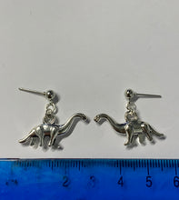 Load image into Gallery viewer, Dinosaur Charm Stud Earrings
