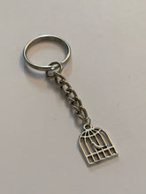 Load image into Gallery viewer, Birdcage Charm Keyring
