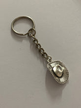 Load image into Gallery viewer, Cowboy Hat Charm Keyring

