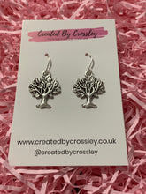 Load image into Gallery viewer, Leafy Tree Earrings
