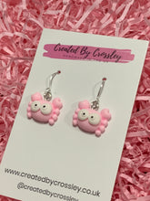 Load image into Gallery viewer, Mini Crab Charm Earrings
