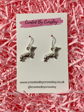 Load image into Gallery viewer, Dachshund Dog Charm Earrings
