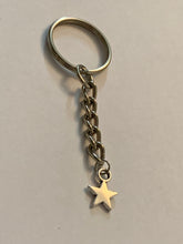 Load image into Gallery viewer, Mini Star Charm Keyring
