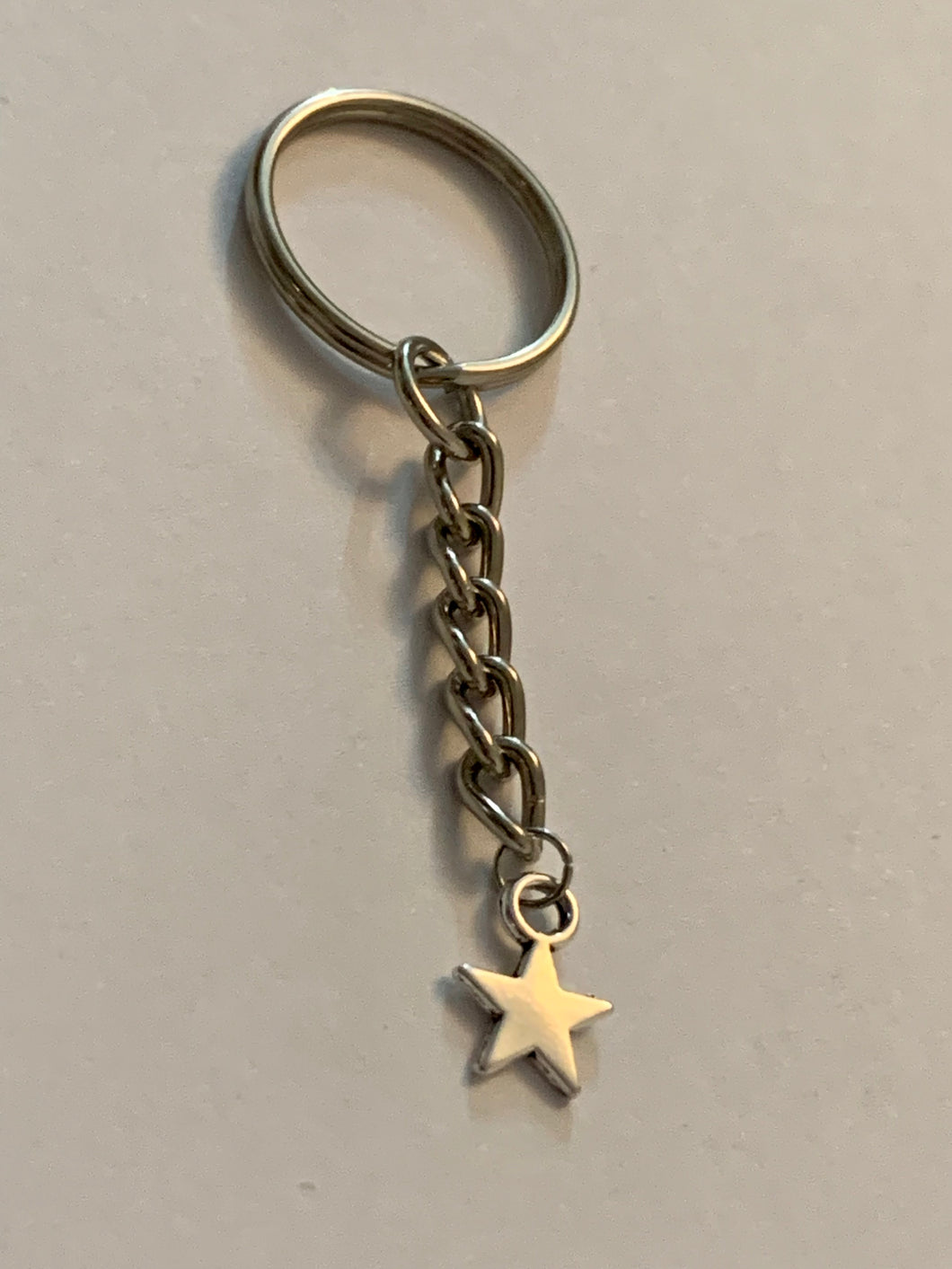 Mini Star Charm Keyring