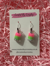 Load image into Gallery viewer, Bubble Tea Charm Earrings
