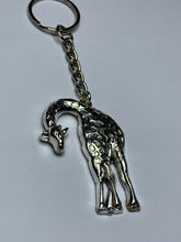 Load image into Gallery viewer, Large Giraffe Charm Keyring
