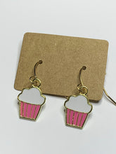 Load image into Gallery viewer, Birthday Cake Charm Earrings
