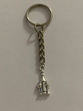 Load image into Gallery viewer, Wine Lover Charm Keyring
