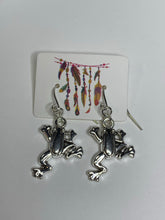 Load image into Gallery viewer, Frog Charm Earrings
