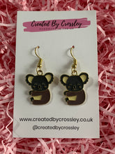 Load image into Gallery viewer, Koala Charm Earrings
