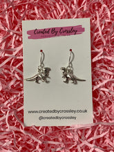 Load image into Gallery viewer, T-Rex Charm Earrings
