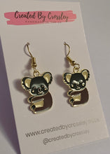 Load image into Gallery viewer, Koala Charm Earrings
