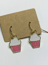 Load image into Gallery viewer, Birthday Cake Charm Earrings
