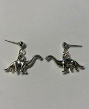 Load image into Gallery viewer, Dinosaur Charm Stud Earrings
