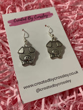 Load image into Gallery viewer, Bowtie Pig Charm Earrings
