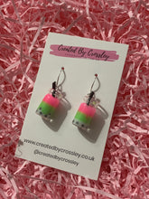 Load image into Gallery viewer, Bubble Tea Charm Earrings
