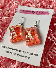 Load image into Gallery viewer, Red Sweets Charm Earrings
