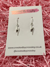 Load image into Gallery viewer, Lightning Bolt Charm Earrings

