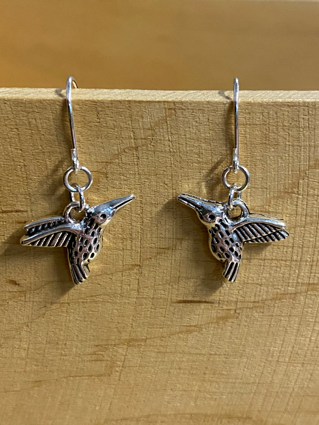 Hummingbird Charm Earrings