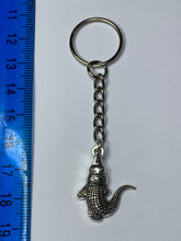 Load image into Gallery viewer, Crocodile Charm Keyring
