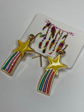 Load image into Gallery viewer, Shooting Star Charm Earrings
