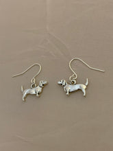 Load image into Gallery viewer, Dachshund Dog Charm Earrings
