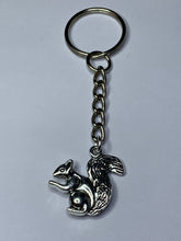 Load image into Gallery viewer, Squirrel Charm Keyring
