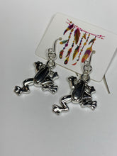 Load image into Gallery viewer, Frog Charm Earrings
