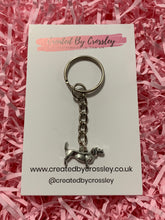 Load image into Gallery viewer, Dachshund Charm Keyring
