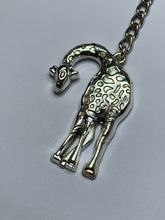 Load image into Gallery viewer, Large Giraffe Charm Keyring
