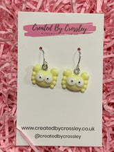 Load image into Gallery viewer, Mini Crab Charm Earrings
