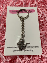 Load image into Gallery viewer, Crocodile Charm Keyring
