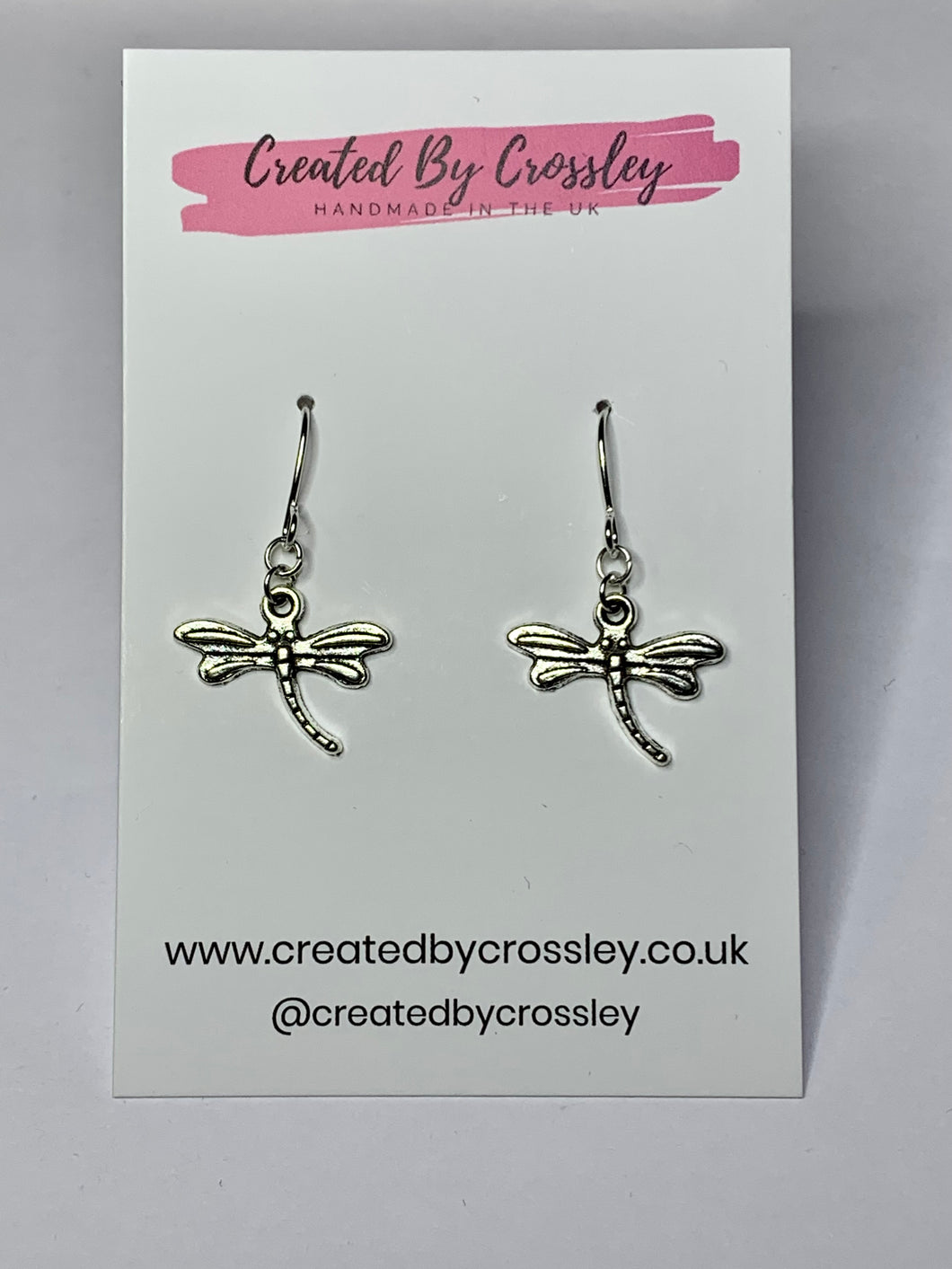 Dragonfly Charm Earrings