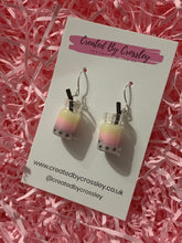 Load image into Gallery viewer, Bubble Tea Charm Earrings
