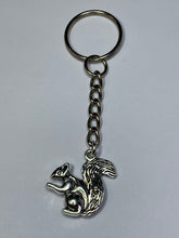 Load image into Gallery viewer, Squirrel Charm Keyring
