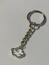 Load image into Gallery viewer, Cloud Outline Charm Keyring
