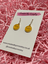 Load image into Gallery viewer, Smiley Colourful Charm Earrings
