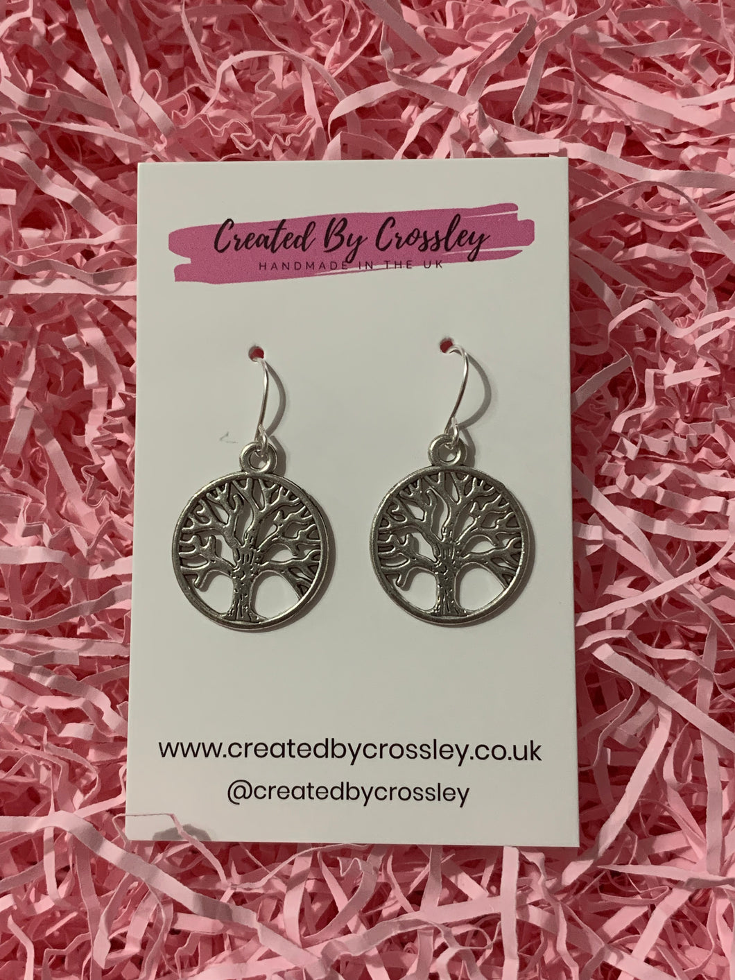 Tree Charm Earrings