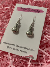 Load image into Gallery viewer, Money Bag Charm Earrings
